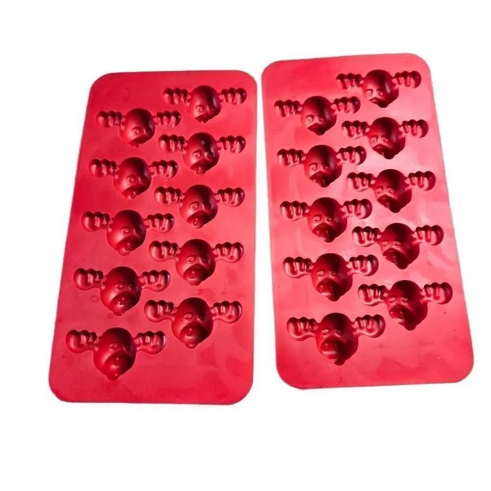 National Lampoon's Christmas Vacation MOOSE  Silicone Tray Mold, 2 included